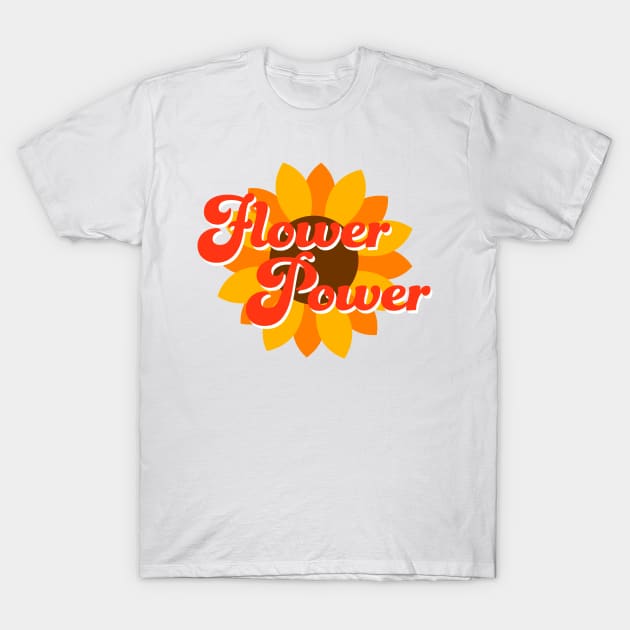 Flower Power T-Shirt by krisztinakoteles